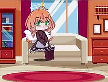 Clara Afton having fun