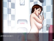 Summertime Saga Hot Milf Sex In Shower