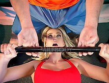 Stunning Milf Andi Avalon Pulls Her Leggings Down And Sits On Her Personal Trainer's Face - MYLF