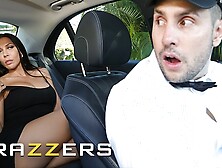 BRAZZERS - Smoking Attractive MILF Rachel Starr Feel Horny & Sets Her Sights On Her Chauffeur's Enormous Schlong
