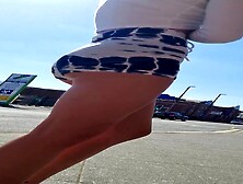 Candid teen slut doesn't give me her phone number