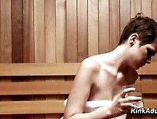 Emma Snow Fulfills Fantasy in Erotic Horror Film The Sauna with Hot BDSM Nude Sex
