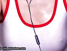 A collection featuring attractive women engaged in fitness activities and sexual enco