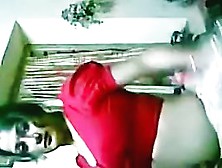 Newly Married Red Blouse Indian Step mother