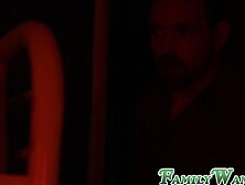 Stepdad sneaks into bedroom to fuck daughter late at night