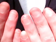 Deborah suce lèche Step son pouce et doigts compil érotique fellation asmr