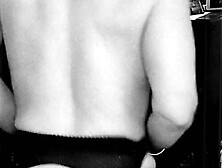 Sexiebabi B&W Betty Page Style Striptease