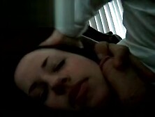 She sucks my dick while we watch our own videos 1