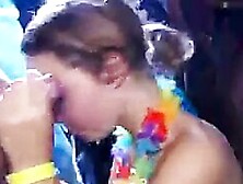 Real party euro blonde begs for cum