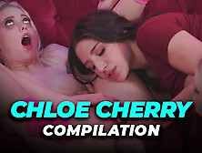 GIRLSWAY - PETITE BLONDE CHLOE CHERRY COMPILATION! ANAL,  FINGERING,  SCISSORING,  THREESOME,  AND MORE!