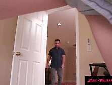 ZERO TOLERANCE FILMS - Ailee Anne Teases Stepdad with Butt in Short-Shorts