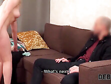 Debt4k.  pretty maria whirlwind lassie tempts loan agent for crazy porn to close her debt