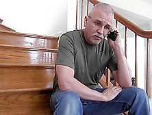 Sahrye with satin blouse bound and gagged