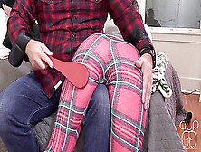 Casey Calvert - I’ve Been A Very Naughty Girl This Year Otk Holiday Spanking - Assume The Position