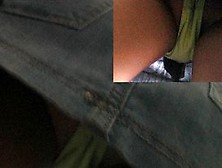 Sunny panty bus upskirt (fake)