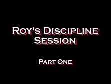 Roy Discipline Session Spanking vintage amateur