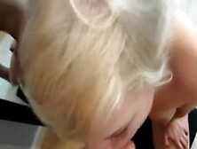 Hot Blonde Face Fucked