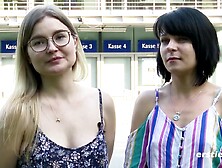 Ersties Hei es Treffen in Berlin zwischen Emily und Marie S