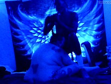 Stepdaughter gets kinky with a black stepdad in HD homemade video