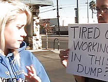 Sandwich Threesome With Blonde Kissy Kapri