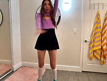 OOPS! Stepsis Accidentally Roller Skates Dick into Her