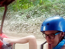 Une Quebecoise Defoncee au Mexique