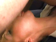 Amature gets facefucked and fucked in the ass