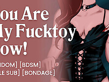 ASMR Audio Porn: Femdom Wife Uses Her Male Sub Husband as a Fucktoy – Erotic Audio Story For Women