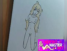 Rwby Yang Xiao Long Naked Fan Art Speed Drawing