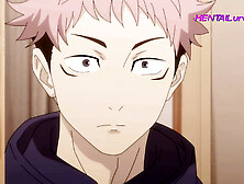 The Accidental Doorway: Yuji & Nobara's Unexpectedly Rough Sex After Shopping! JJK #one Sex Parody