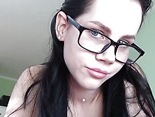 Hot Serbian Stepmom Anna Gives Blowjob and Footjob