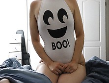 Halloween Cosplay - Boo! The Virgin Ghost Pt.  One