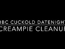 Interracial cuckold BBC cleanup