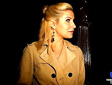 Nasta Zya shows off to attract guys and enjoys outdoor bukkake