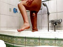 Goddess Mommy After Masturbation Takes A Shower With A Coffee Scrub.  Annahomemix