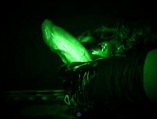 sticky slimy handjob