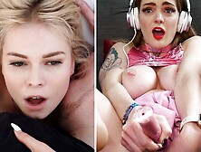 Aristocratic Carly Rae and Mimi Cica's female orgasm dirt