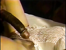 Girl takes cumshot on her belly & gets her pussy filled with two dicks after BJ