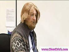 Girls getting horny with French teacher