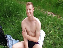 Bigstr - Czech Hunter - Thin And Beautiful Guy Enjoy Outdoor Sex In Pov