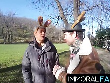 Mia Trejsi Begs For Double Dicks In Egg Hunt Pussy Pounding!