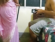 Desi real attractive house cleaner fucked by her owner