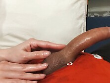 Long Relaxing Massage Hand Job With Nail Job End