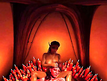 Human Stuck In Demon Realm And Fucked By Demon King And Her Wife