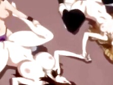 Bombshell Uniformed Babes - Hot Sex Scenes with Big Boobs