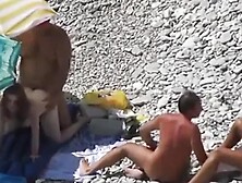 Beach Voyeur Couple Fucking