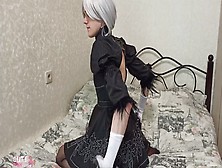 Nier 2B Fuck Big Ass With Dildo