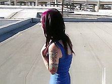 Burning Angel Rooftop Pov Joanna Angel Solo Masturbation