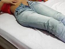 Rough Sex With A Latina Teen In Ripped Jeans