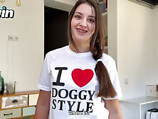 I Seduced My Step Sis when She Wearing "i Love Doggystyle" T-shirt and Missio...